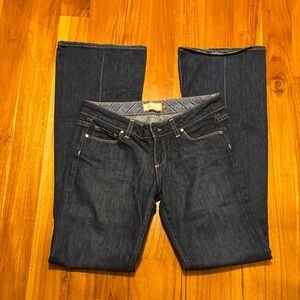 Paige Classic Blue Denim Jeans